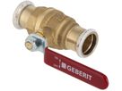 Kugelhahn 15mm 94922 mit Betätigungshebel - Geberit Systemventile / Armaturen