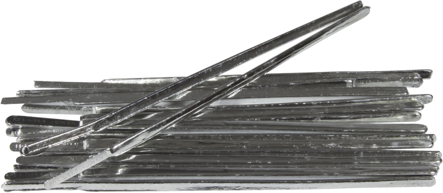 Reinzinn in Stangen - Lötzinn