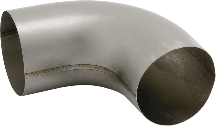 Ablaufrohrbogen gezogen 85° 100 mm 214 "Strubline" - MattpluS Spenglereihalbfabrikate