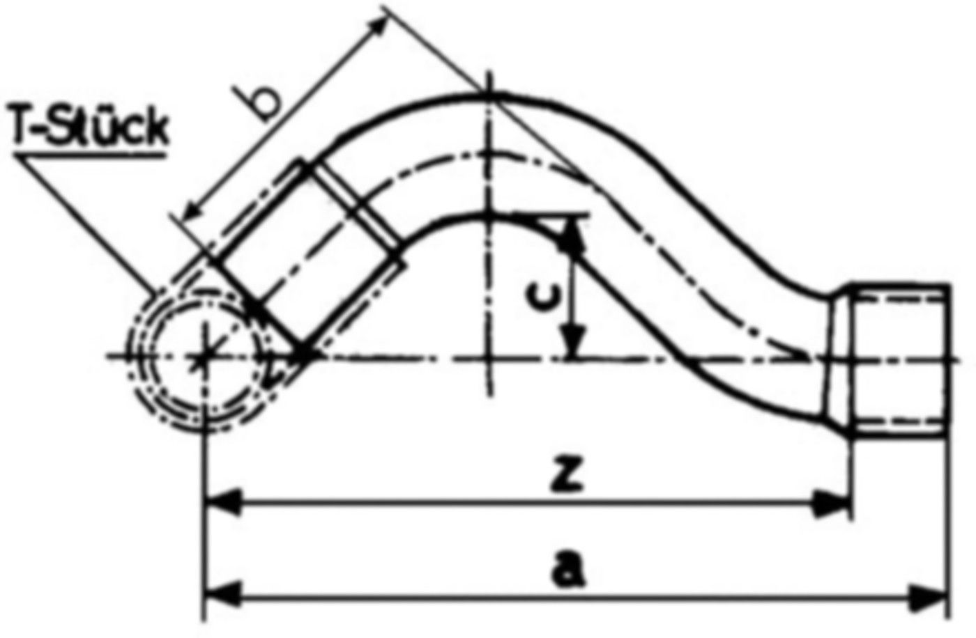 Überspringbogen 7086 12 mm 767 086 003 - GF Lötfittings
