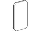 Montageplatte 31 x 58 x 3,2cm 461.137.00.1 nicht brennbar - Geberit-GIS