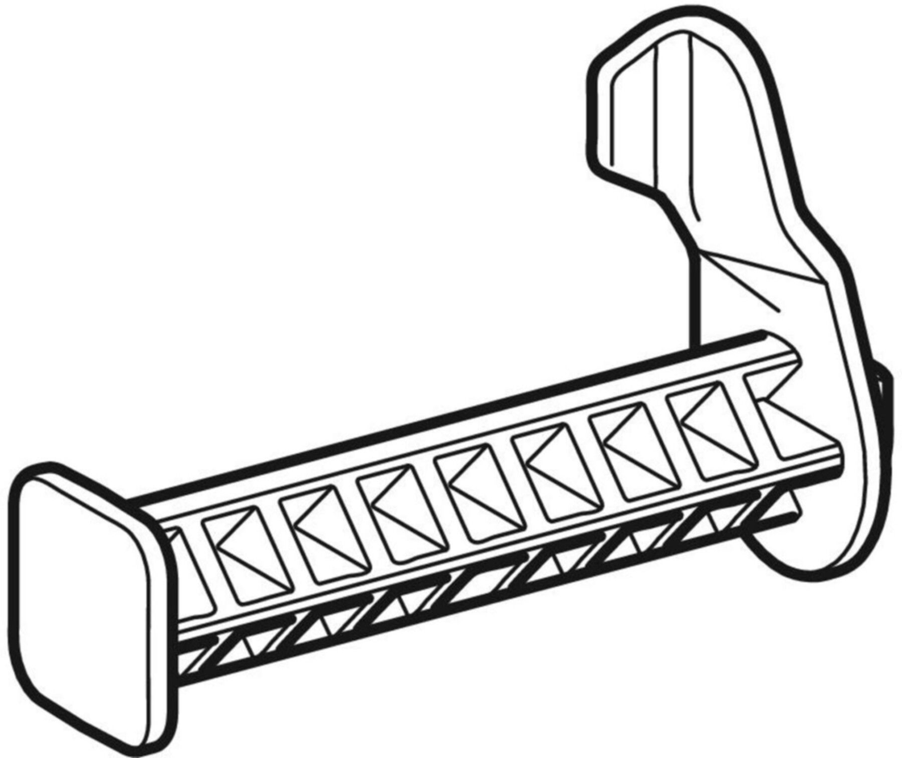 GIS Halter für SilentPanel 461.196.00.1 - Geberit-GIS