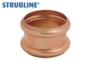 Doppelwulsten 75 mm 294 "Strubline" - Kupfer Spenglereihalbfabrikate