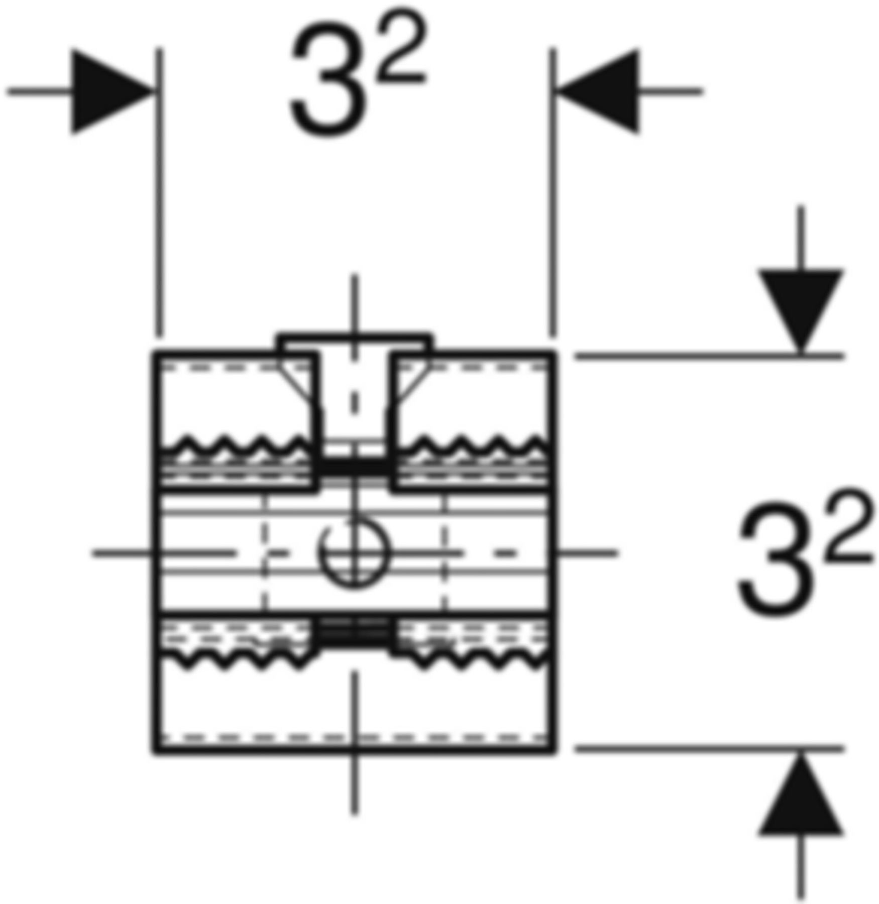 Profilverbinder 461.200.00.1 - Geberit-GIS