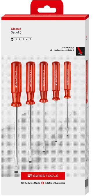PB Schraubenzieher-Satz PB1561 CBB , PB 100 , Gr. 1-5 - Schraubenzieher