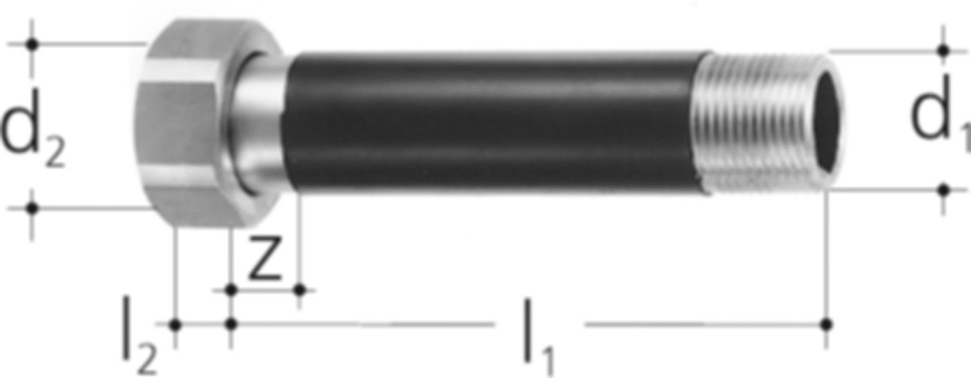 Eisenrohrverschraubungen +GF+ JRG
