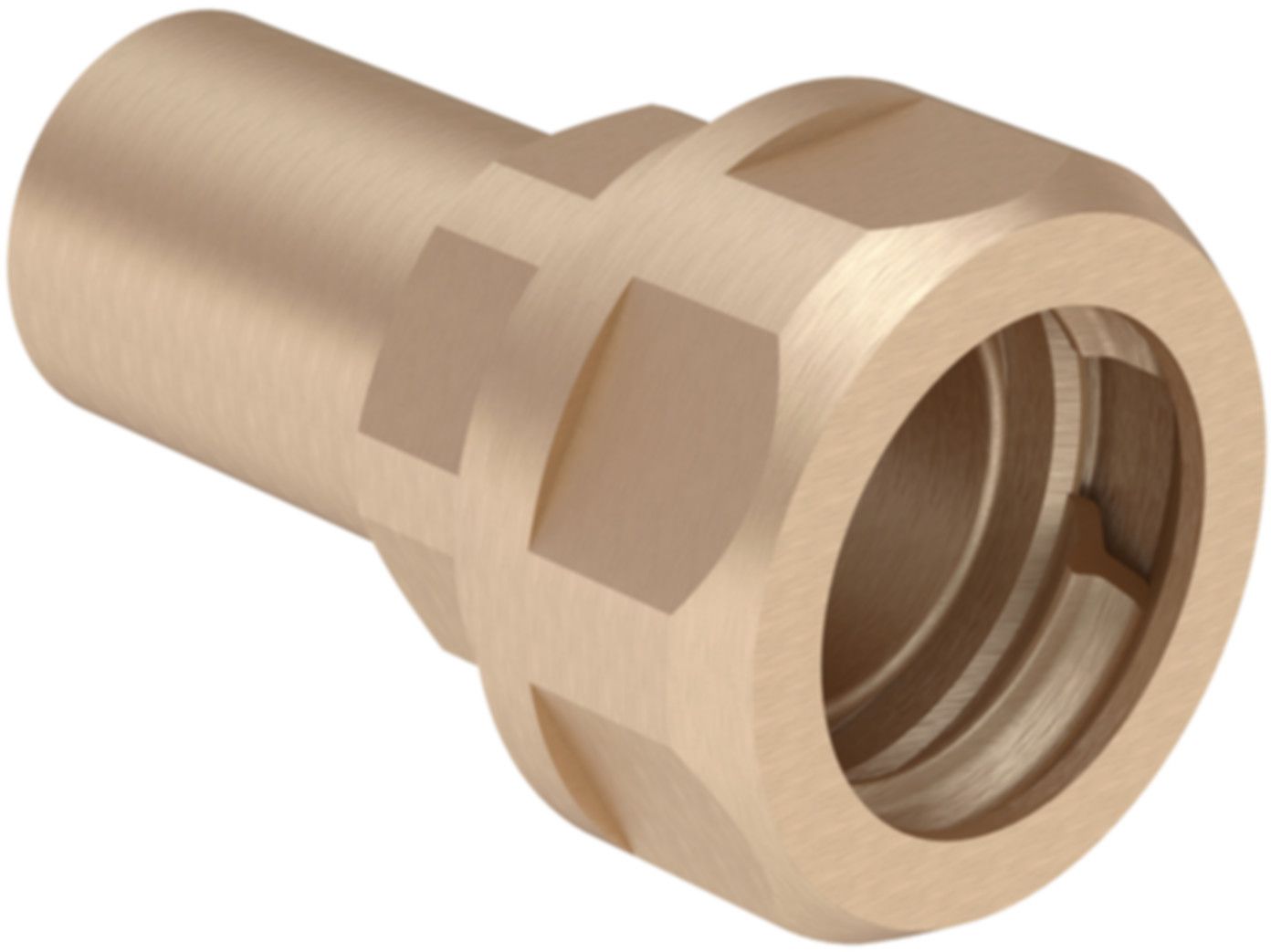 Übergang mit Steckende 18-20mm 22432 für Wellrohranschluss - Mapress-Heizungs-Formstücke