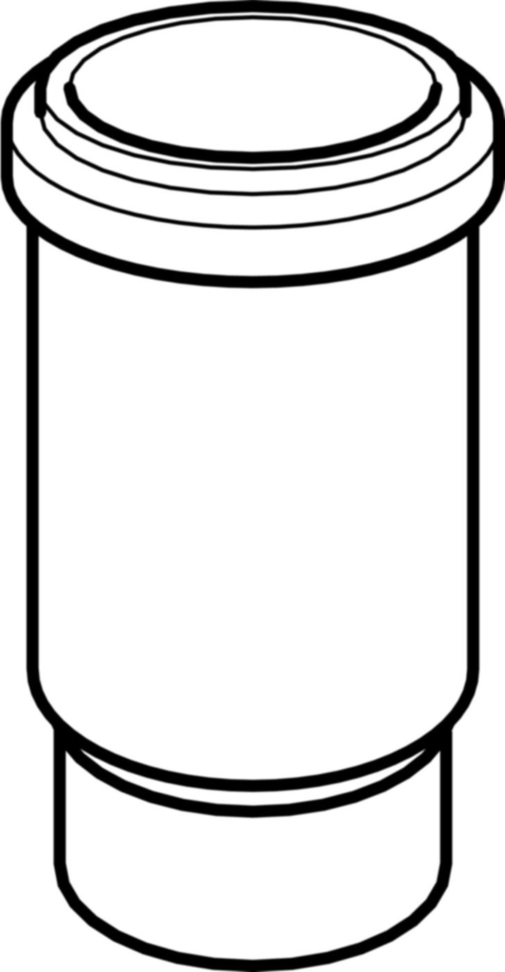 Langmuffe d 250mm 371.700.16.1 - Geberit-PE-Formstücke