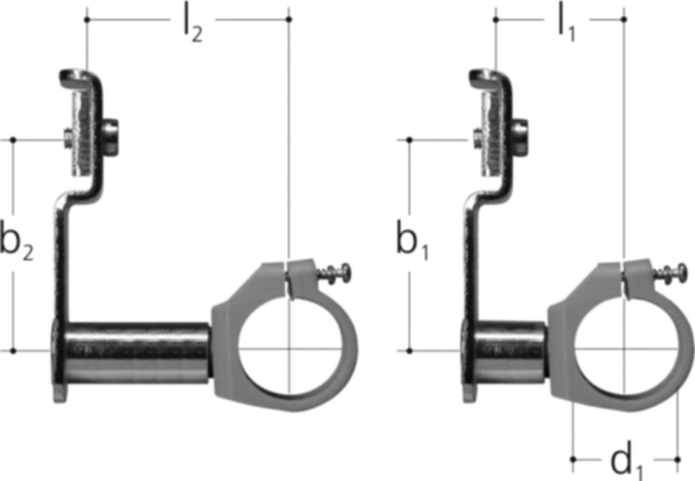 Halterungen +GF+ JRG Sanipex