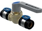FlowFit Kugelhahn 50mm 619.855.00.1 mit Betätigungshebel - Geberit Systemventile / Armaturen