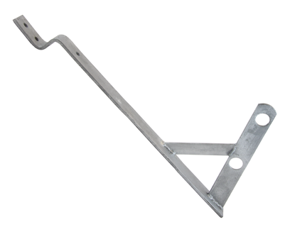 Schneefanghaken abgekröpft