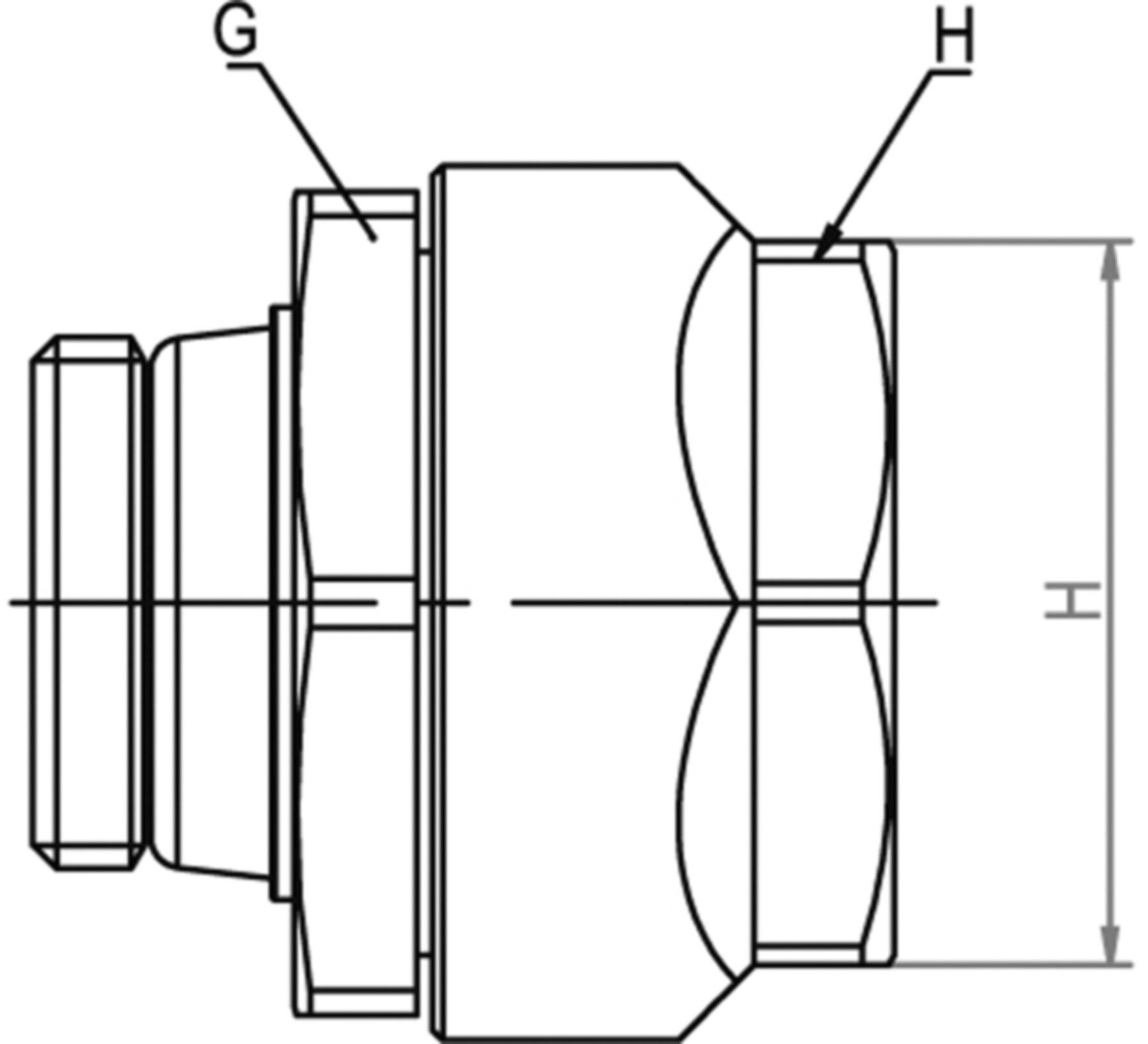 Schwarzrohradapter m.AG FLAMCO SX PLUS G 1/2" x 1/2" - Flamco Zubehör