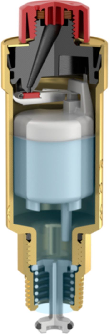 Flamco Flexvent Schwimmerentlüfter m/Absperreinr. H: 82 mm 3/8" - Flamco Luft- und Schlammabscheider