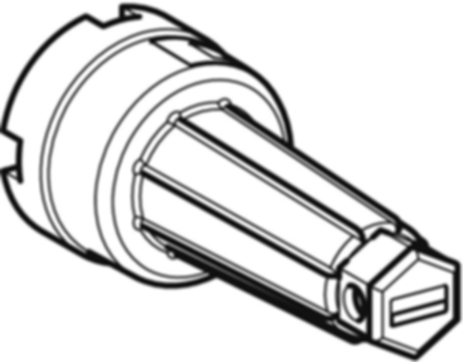 Montageschlüssel zu Messkapsel KOAX 2" 610.025.00.1 - Geberit Systemventile / Armaturen