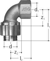 Bögen +GF+ JRG Sanipex