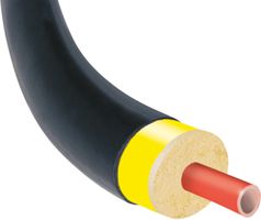 Fernwärmeleitungen, Einzelrohr verstärkt ALLOTHERM Isopex