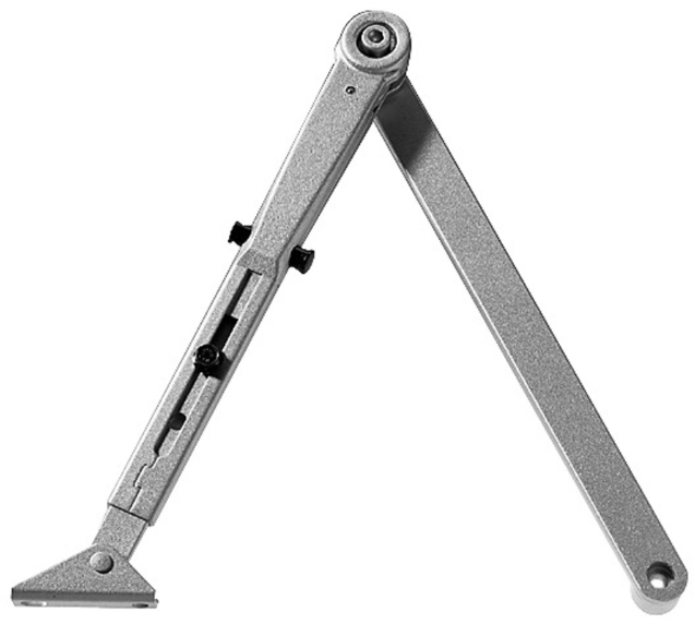 GEZE Feststellgestänge zu TS 2000V+TS 4000 silber, mit Feststeller - Türöffner, Türschliesser, Türfeststeller