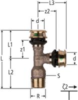 T-Stücke NUSSBAUM Optiflex-Flowpress