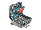 TECHNOCRAFT PP-Werkzeugkoffer "PRO TROLLEY" IP65 213 tlg. , fahrbar , Wasserdicht - Werkzeugkoffer,Sortimentskoffer,Behälter