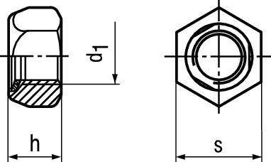 Sich-Mu FS St 8 vzg BN20168 DIN980M M16 - Bossard Schrauben