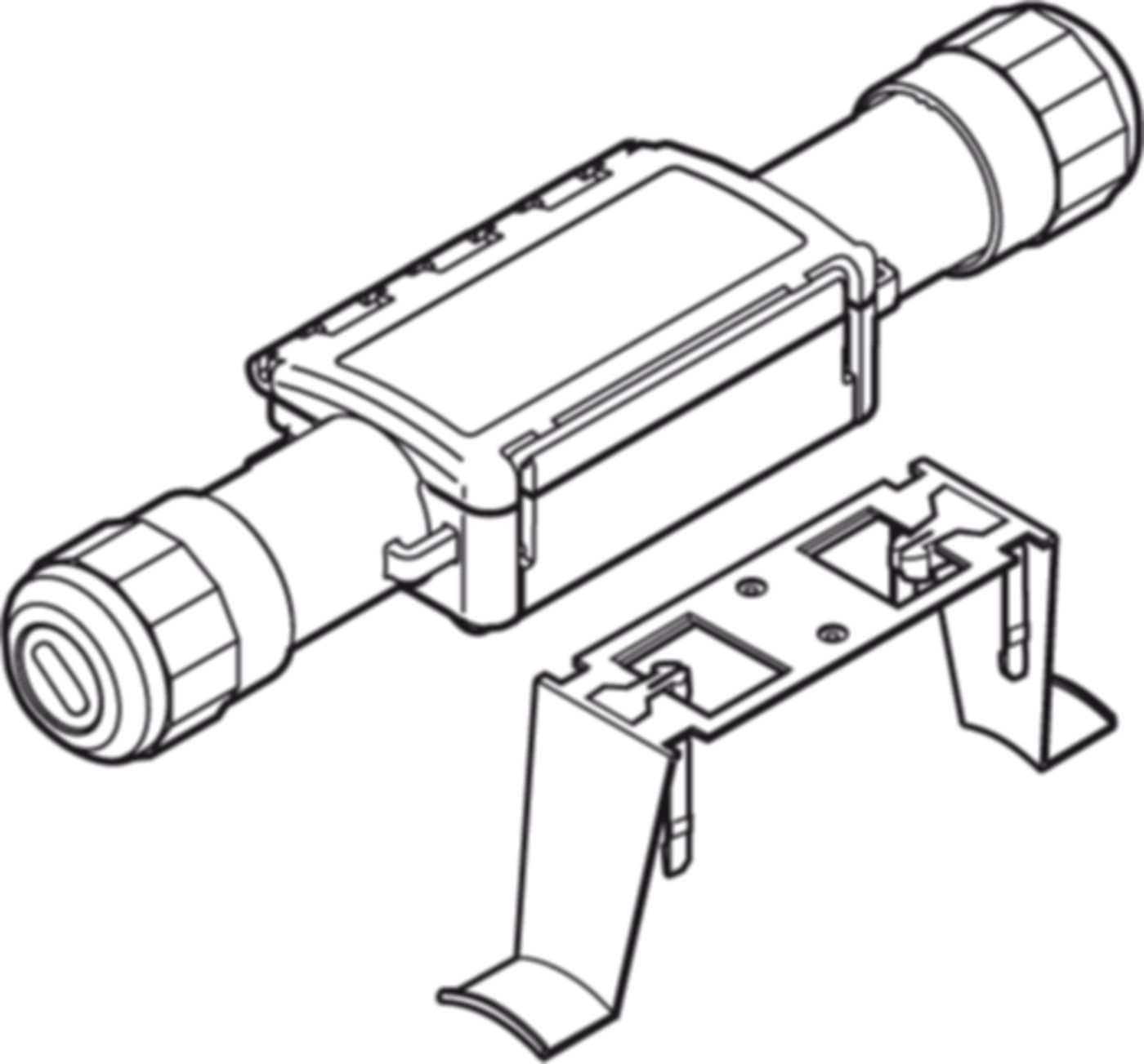 Verbindungsgarnitur RayClic-S -02 für 2 Bänder 285.422 - Raychem Komponenten und Zubehör