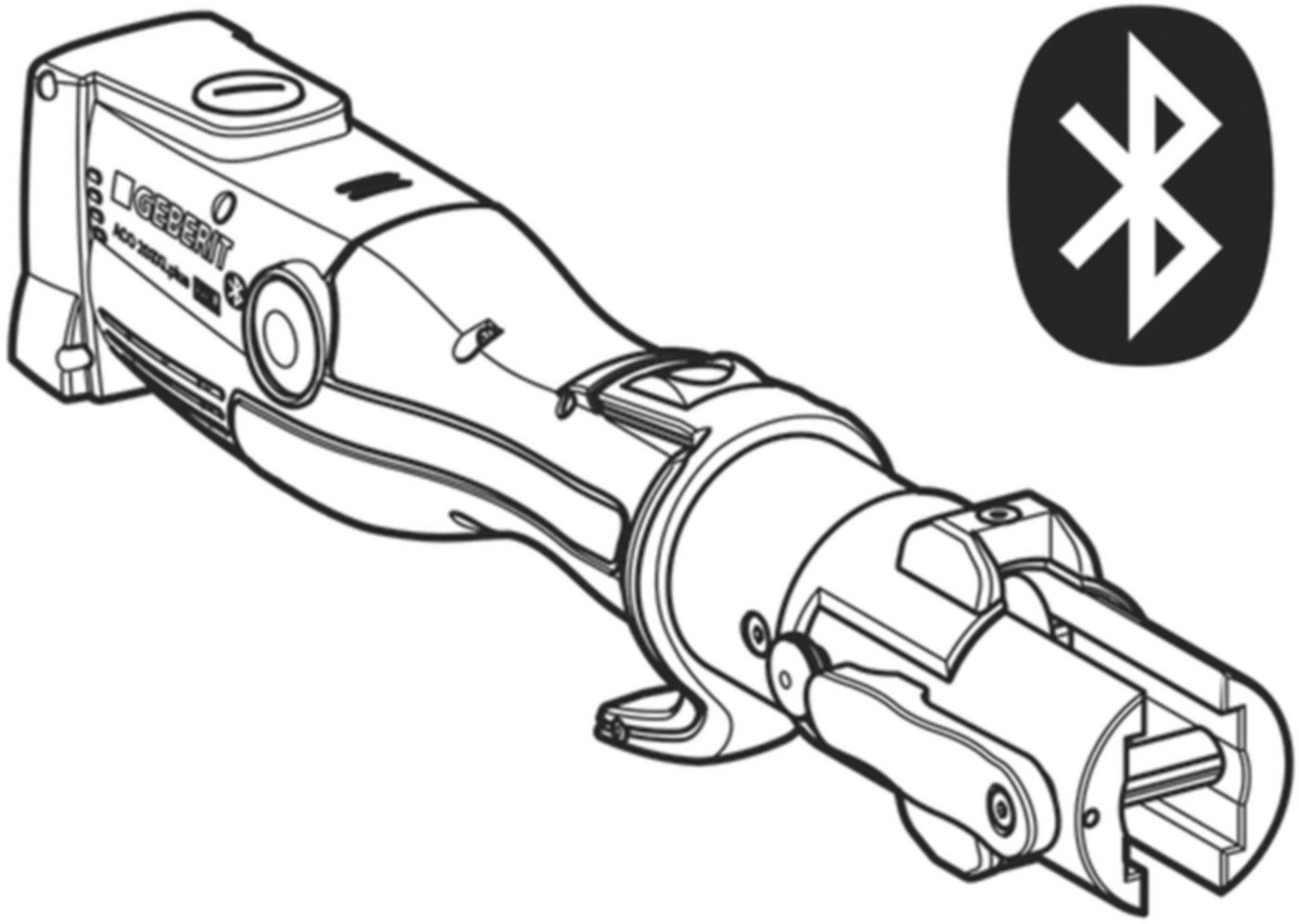 Presswerkzeug ACO 203XLplus (2)/(2XL) mit Bluetooth-Schnittstelle 690.514.00.2 - Mapress-Werkzeuge und Zubehör