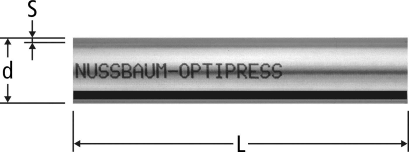Edelstahlrohre NUSSBAUM Optipress