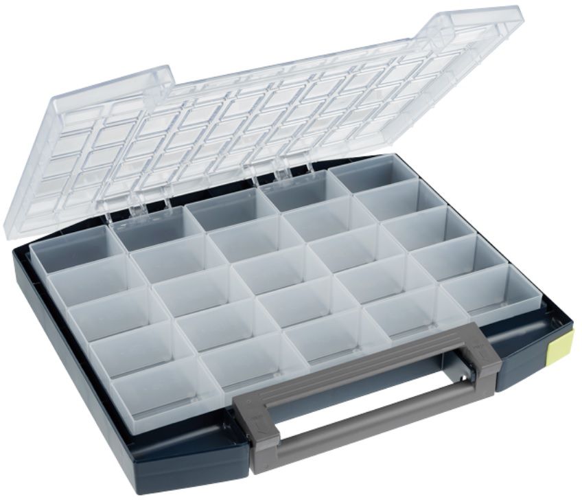 RAACO Sortimentskoffer, boxxser 5x10-14 14 lose Facheinsätze, 78x421x361mm - Werkzeugkoffer,Sortimentskoffer,Behälter