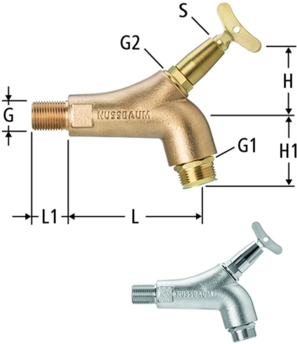 Gartenventile NUSSBAUM