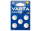 VARTA Knopfzellen CR 2025 Lithium, Pack à 5 Stk. - Elektrozubehör