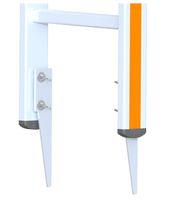 HB Landwirtschaftsspitzen drehbar, montiert, Set à 2 Stk. - Garten