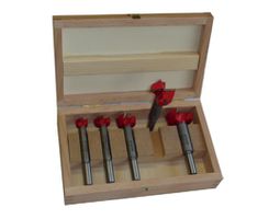 FISCH Kunstbohrer-Satz, 377C/HW-5 5-tlg., Ø 15-35mm, Schaft-Ø 10mm - Holzbearbeitung