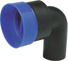 Ablauf-Anschlussbögen JANSEN nero PE