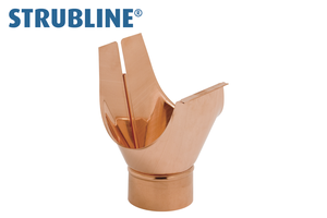 Rinnenstutzen kurz 200/ 50 mm 160 - Kupfer Spenglereihalbfabrikate