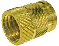 1052 Gewindeeinsätze für Wärme- oder Ultraschalleinpressung