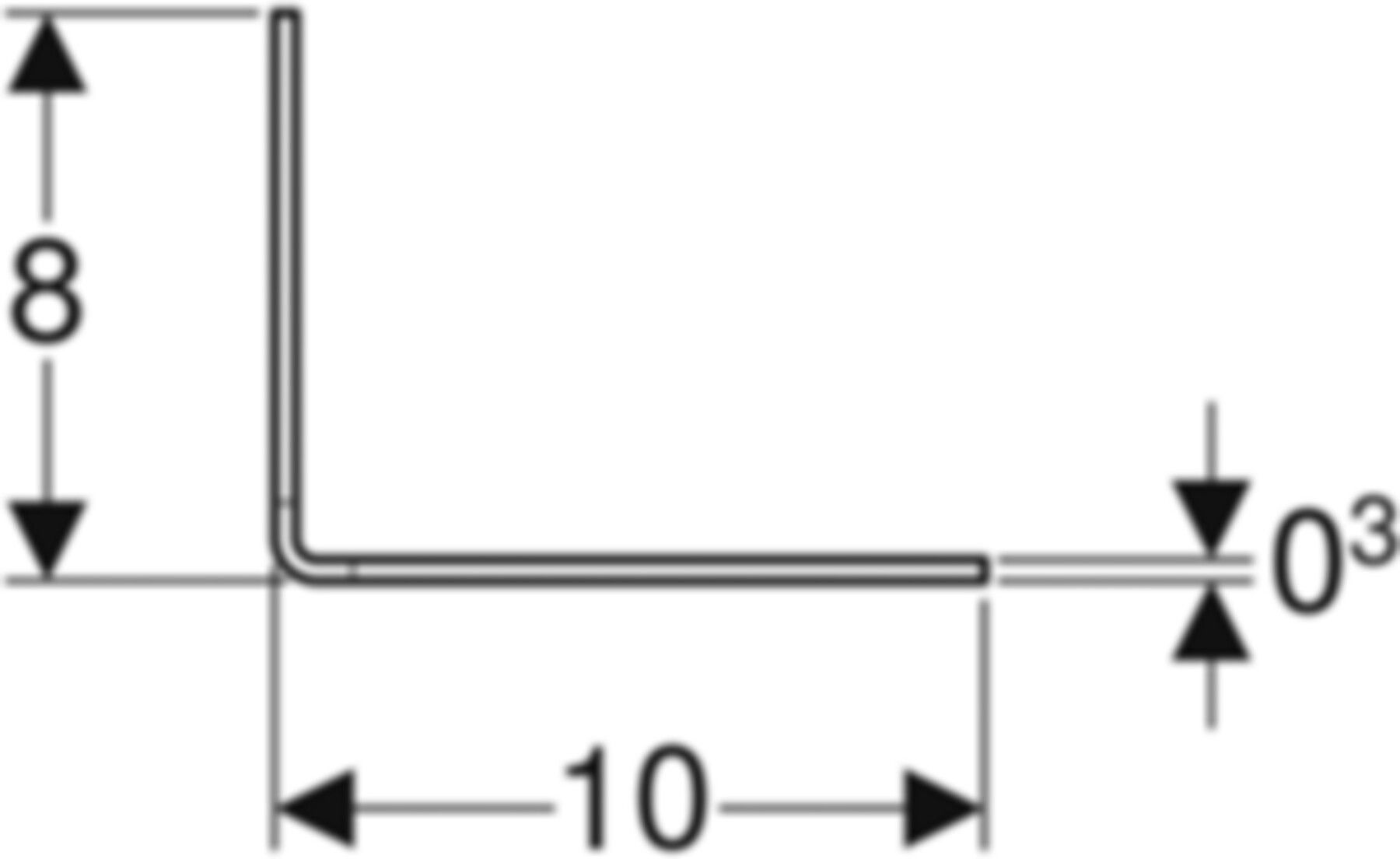 Systemwinkel 111.846.00.1 - Geberit-Duofix