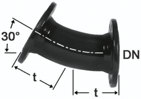 Flanschbögen vonRoll hydro Fig. 2033 (FFK 30)