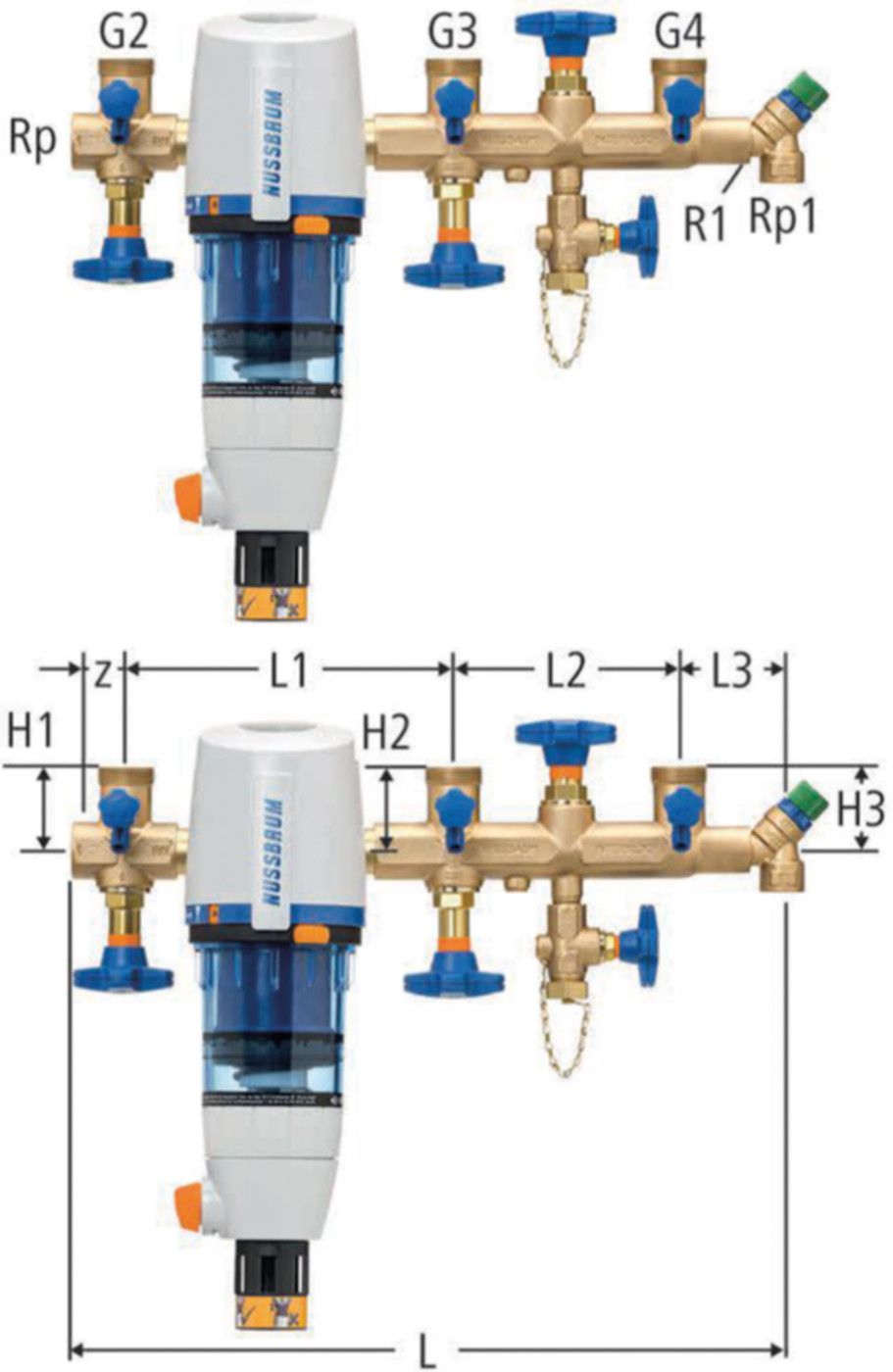 Standard-Verteilbatterien NUSSBAUM