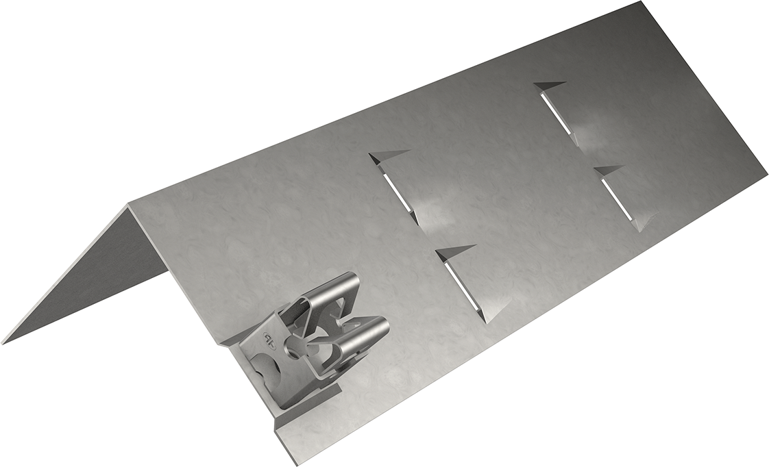 Firstleitungsh. f/Fl.-Eternit Inox 6-10 AF 220.018.002 / FL 74 Quadro - AF Blitzschutzprogramm