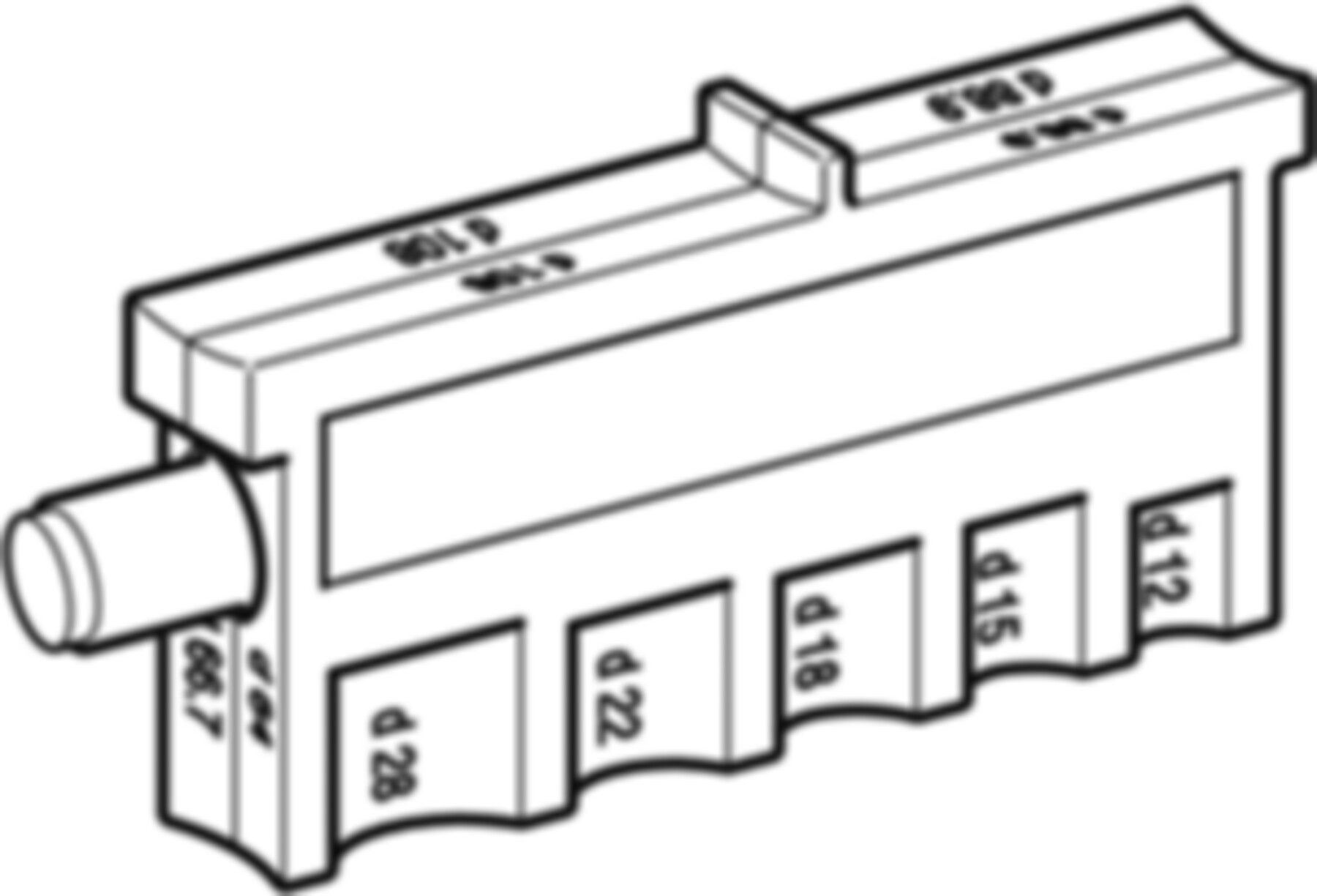Mapress Einschubtiefenschablone 90351 Ø 12- 108 - Mapress-Werkzeuge und Zubehör