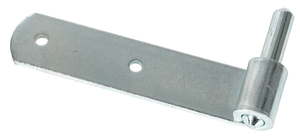 SANER Futterkloben, für Doppelläden, links ø11mm, 130x30mm, verzinkt - Jalousiebeschläge