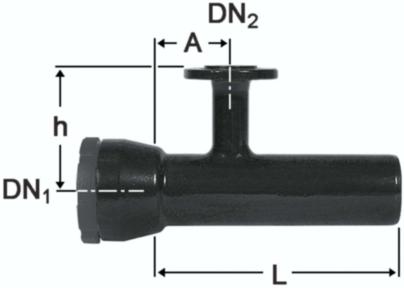 T-Stücke vonRoll hydro Fig. 2353 (A)