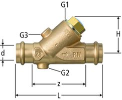 Rückflussverhinderer NUSSBAUM Optipress-Aquaplus