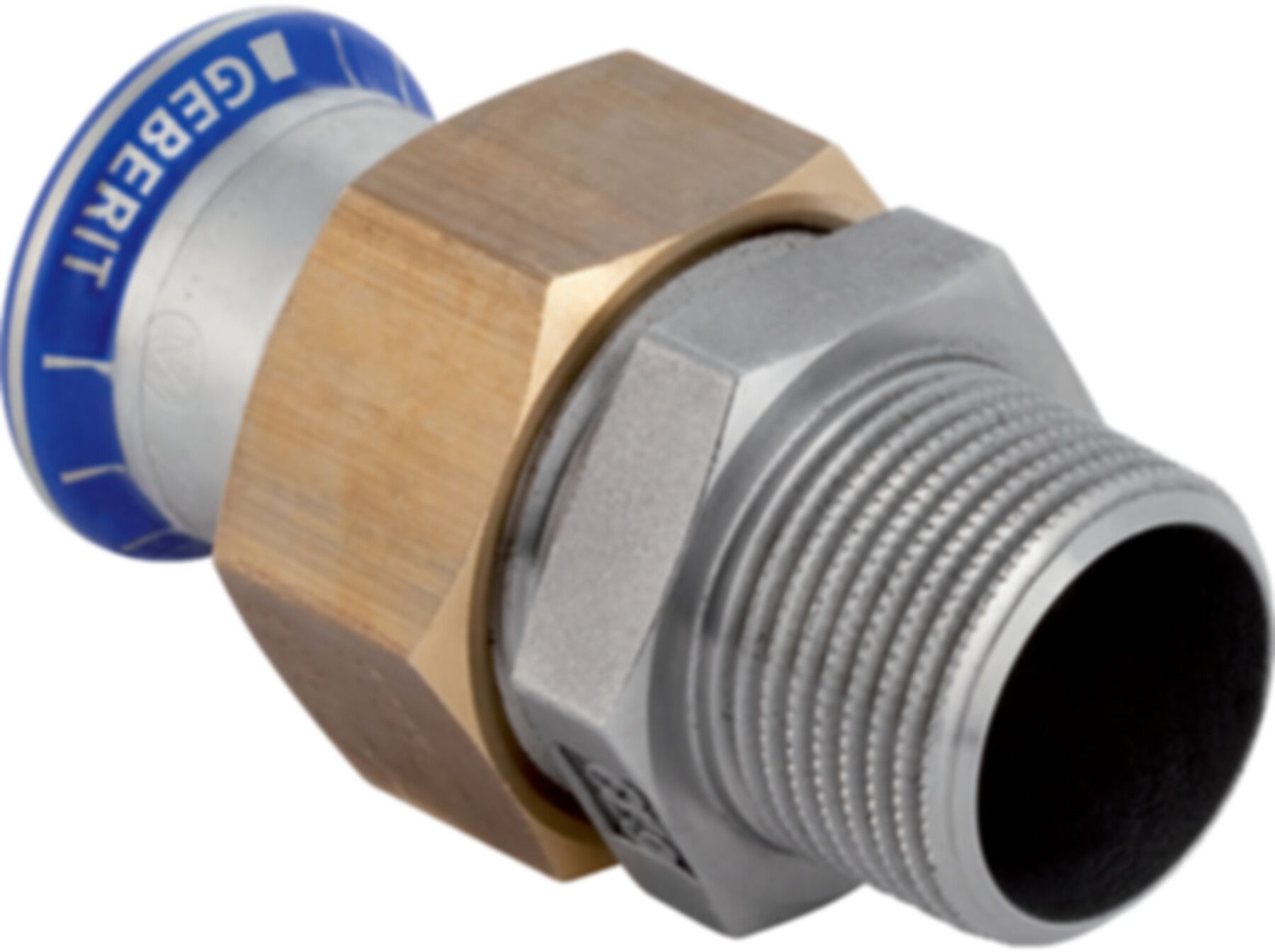 Übergangsverschraubungen GEBERIT Mapress Edelstahl