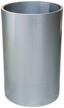 250 x 0.50 mm Coil à 1000 kg - Cr.-Ni-Stahl Rollenbleche/ Tafelbleche 2D