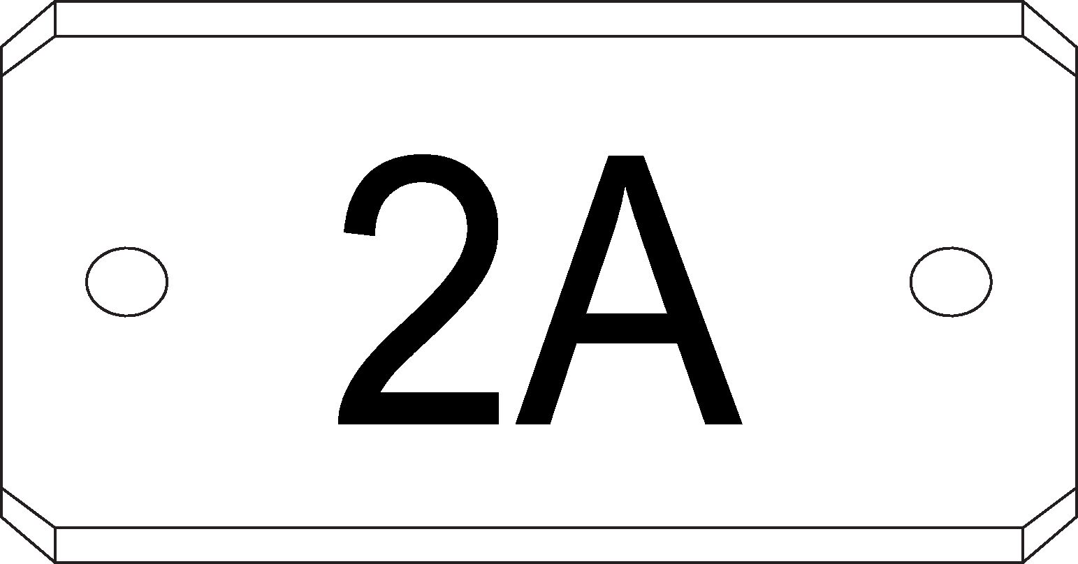 Auflagebleche breite Ausführung 2A Ø 33.7 mm L 70 mm S235JR - INOXTECH-Handlauf-/Geländer-System