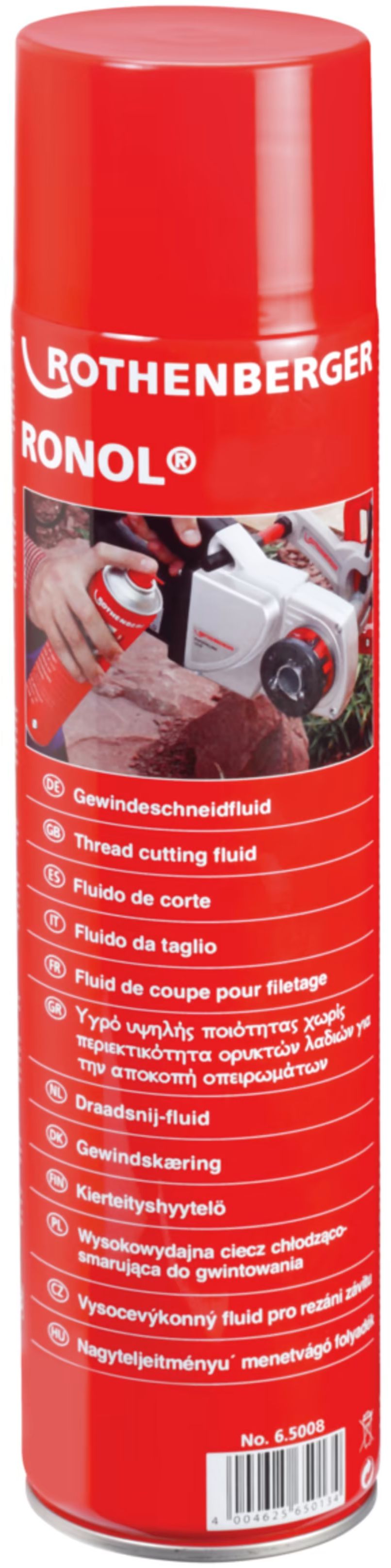 ROTHENBERGER RONOL® Gewindeschneideöl Spraydose à 600ml, 65008 - Sanitärwerkzeuge