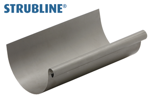 Dachrinnen 0.50 a 5 M 250 mm 100 "Strubline" - MattpluS Spenglereihalbfabrikate