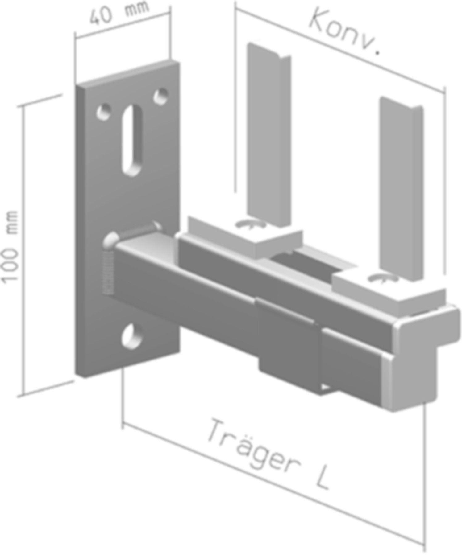 Wandträger SK KONSOLEN 144
