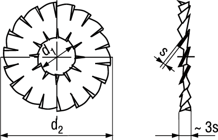 Fächerscheiben Typ DD Federst vzb BN783 M8/8,5/22 - Bossard Schrauben